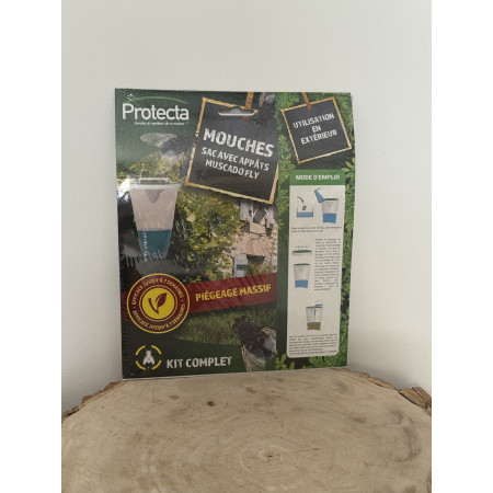 sac à mouche avec appats