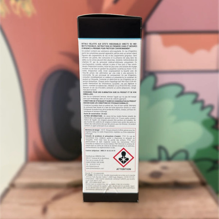 Pictogrammes de sécurité raticide Clac Robust 25 — précautions d'usage et substance active