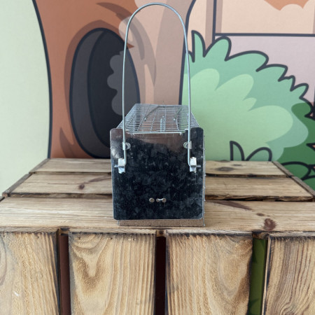 Cage à rat Protecta avec porte à déclenchement et crochet à appât — capture sans poison