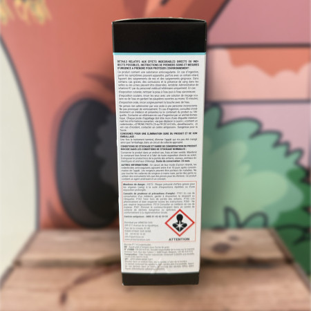 Précautions et mentions de danger raticide Clac Strong Pasta 25 — substance active brodifacoum