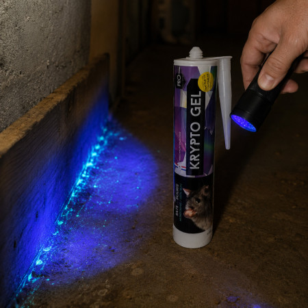 Krypto Gel traceur fluorescent — MISE EN SITUATION
