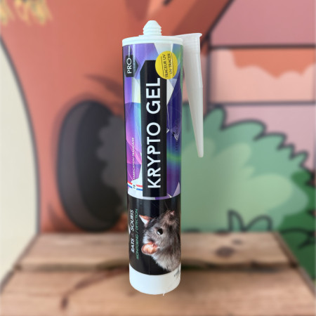 Krypto Gel appât placebo traceur UV — détection rats et souris sans poison