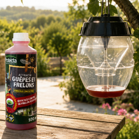 Liquide attractif Protecta guêpes et frelons à diluer