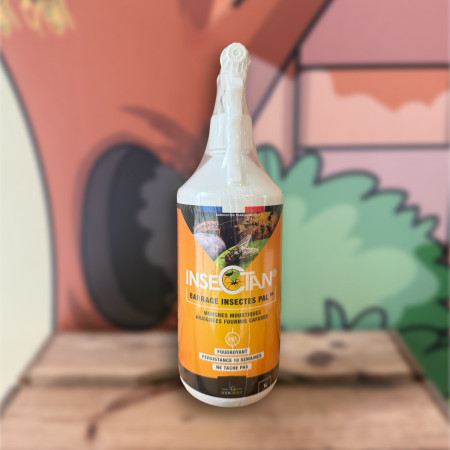 Insectan Barrage Insectes 1 L — spray foudroyant contre mouches, moustiques, araignées, fourmis et cafards