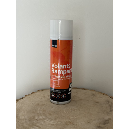 aerosol rampant et volans